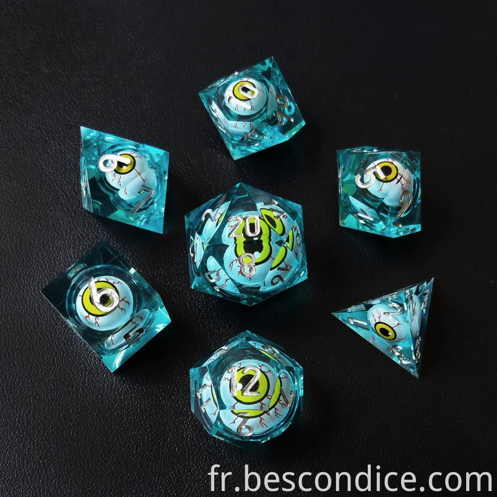 Beholder Eye Liquid Core Pathfinder Rpg Dice 5